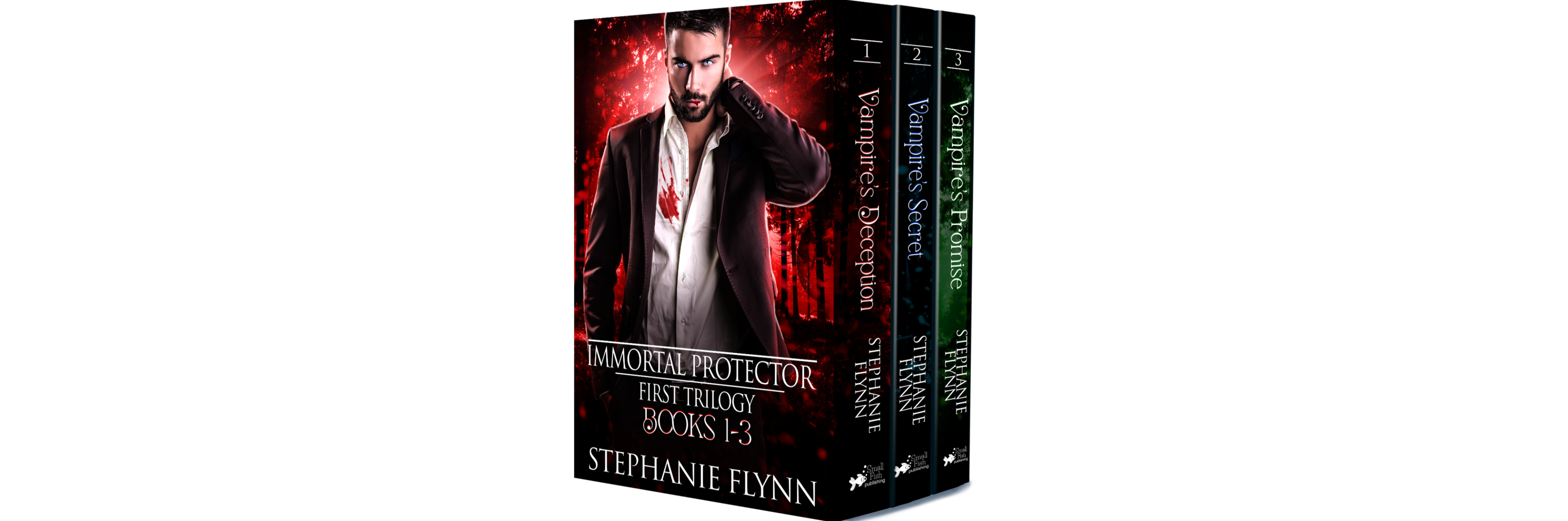 Immortal Protector First Trilogy, Books 1-3 by Stephanie Flynn.